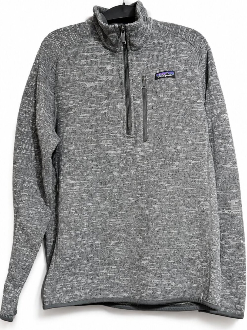 Patagonia Better Sweater 1/4 Zip Fleece Gray Men's S Style 25522 FA18
